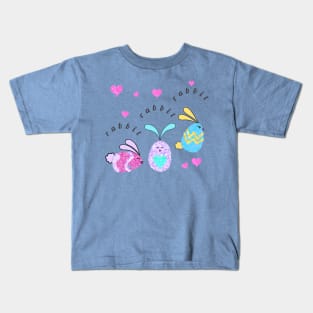 Rabbit Rabbit Rabbit Spring Kids T-Shirt